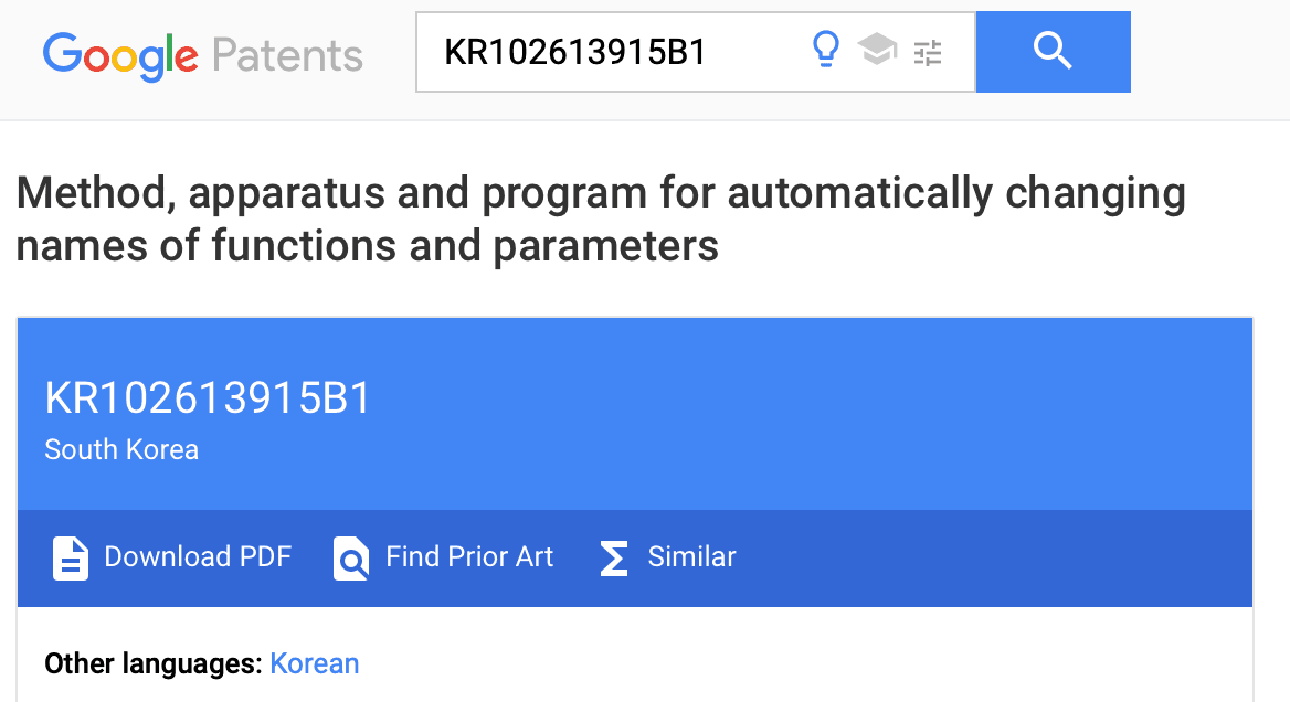 Function and Parameter Renaming Automation